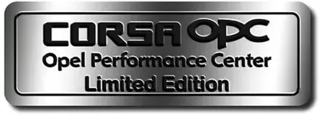 Emblema Badge Em Metal Corsa Opc Limited Edition | Parcelamento sem juros