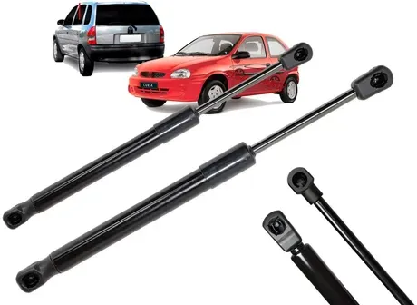 Par Pistão Amortecedor Porta Malas Corsa Wind Hatch 94 A 02 | Frete grátis