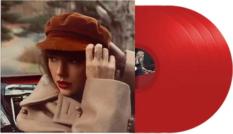 VINIL TAYLOR SWIFT RED (TAYLOR'S VERSION) RED VINYL - Music on Vinil
