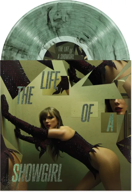 Vinil Taylor Swift - The Life of a Showgirl: The Shiny Bug Edition (Wintergreen & Onyx Marbled Vinyl)