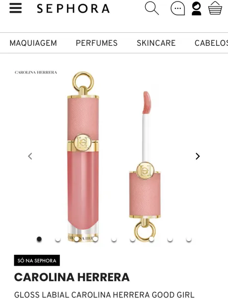 Gloss Carolina Herrera COR NUDE