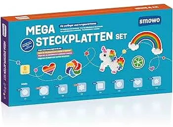 Smowo® 8 Bügelperlen Platten