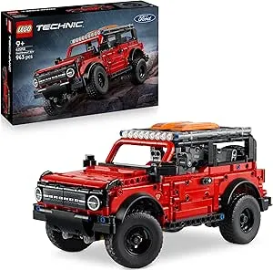 LEGO Technic Ford Bronco SUV Offroad-Fahrzeug – Modellauto mit aufklappbaren Türen, V6-Motor, Federung und Lenkung – Sammelmodell und Geschenk für Jungen ab 9 Jahren – 42213: Amazon.de: Spielzeug