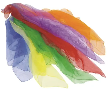 6 Stofftücher zum Jonglieren & Dekorieren online kaufen