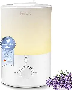 LEVOIT Top-Fill Luftbefeuchter 3L mit Nachtlicht, 360°Drehbare Düse, Spülmaschinenfest Humidifier, Leiser Raumluftbefeuchter, 25H Aroma Diffuser für Schlafzimmer Kinderzimmer Pflanzen Baby : Amazon.de: Küche, Haushalt & Wohnen