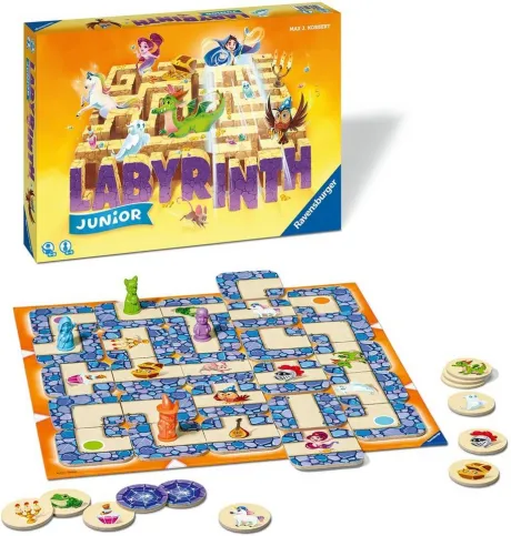 Ravensburger Spiel Junior Labyrinth, Merkspiel, Made in Europe, Game, Videospiel
