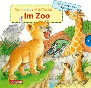 Mein erstes Hör mal (Soundbuch ab 1 Jahr): Im Zoo: Zum Hören, Schauen und Mitmachen ab 1 Jahr. Mit stabilen Geräusche-Schiebern für die Allerkleinsten : Trapp, Kyrima: Amazon.de: Books