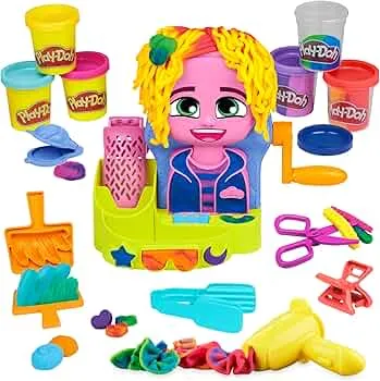 Play-Doh Wild Hairdresser Play Set with 6 Tins, Role Toy, Creative Toy for Girls and Boys from 3 Years: Amazon.de: Toys