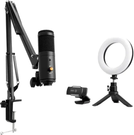 NOS X700 gaming mikrofon og streaming-sæt | Elgiganten | Elgiganten