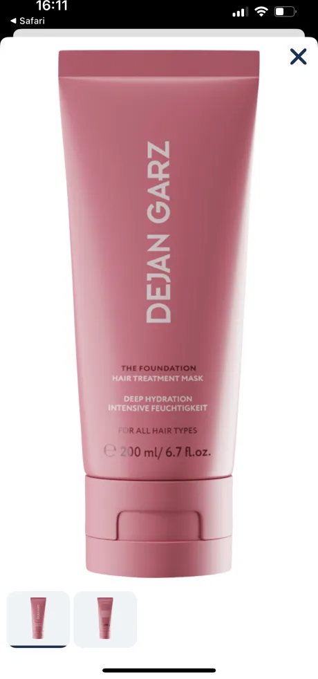 Dejan Garz Haarmaske