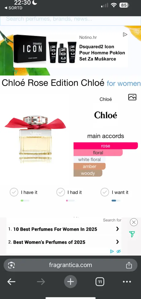 Chloe rose edition