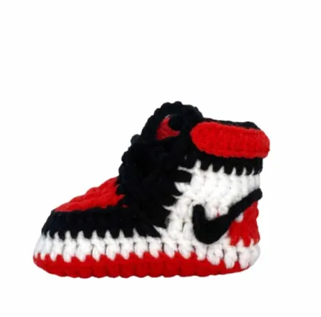 Baby Sneakers Shop Häkelschuhe AJ1 Chicago online kaufen | Baby Kochs Düsseldorf Online Shop