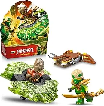LEGO NINJAGO Lloyd vs. Erdmonster-Spinner - Ninja Spielzeug mit Abschussvorrichtung, Kampfkreiseln und 2 Minifiguren für Jungen & Mädchen - Geschenk für Kinder ab 6 Jahren - 71850: Amazon.de: Spielzeug