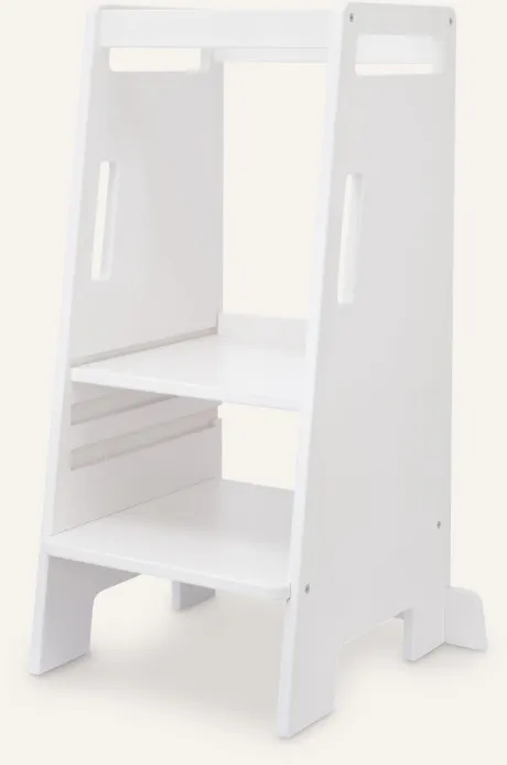 Montessori Lernturm für Kinder | Höhenverstellbar aus Holz