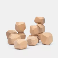 KarkenDiem Set Stekkels - 12 Hozbausteine | Echtkind