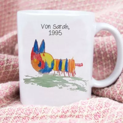 Tasse mit eigener Kinderzeichnung online kaufen | Geschenke.de Online Shop