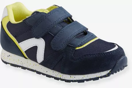 Vertbaudet Jungen Klett-Sneakers in marine